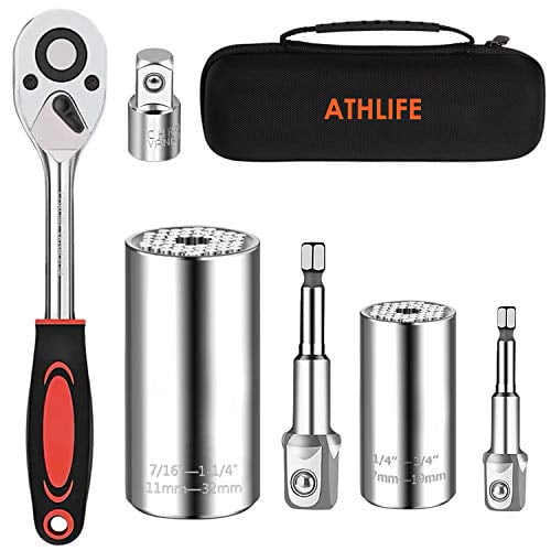 URGENEX 46pcs 1/4-Inch Socket Ratchet Wrench Combination Tools Kit for Auto Repairing 1/4 URGENEX 46pcs 1/4-Inch Socket Ratchet Wrench Combination Tools Kit for Auto Repairing 1/4